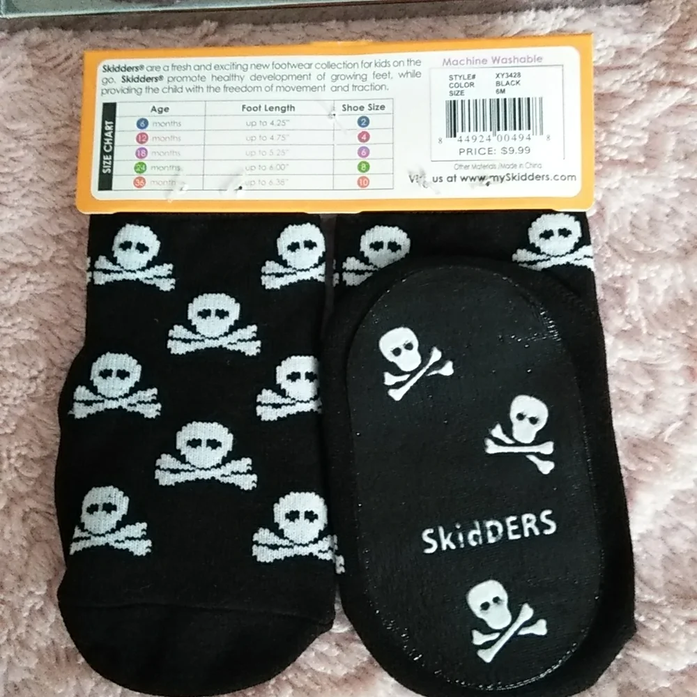 🎃 SKIDDERS 💀 Safety Slippers 💀
